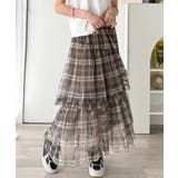 【mily bilet】大人可愛いエアリーな存在感。アシンメトリーフリルチェック… | Classical Elf  | 詳細画像25 