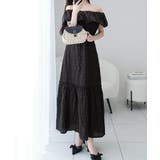 【mily bilet】甘さと気品を一枚に。ビッグオーガンジーケープ付きオフショ… | Classical Elf  | 詳細画像13 