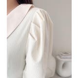 愛され要素がぎゅっと盛り♪シャツ襟チェックアシメフリルドッキングロングワンピース… | Classical Elf  | 詳細画像25 