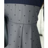 清楚見えする切り替え配色フレア袖ドッキングワンピース | Classical Elf | 詳細画像26