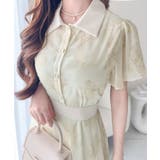 【mily bilet】夏を涼む相棒ワンピ♪水彩フラワーが上品。シアーフローラル… | Classical Elf  | 詳細画像15 