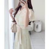 【mily bilet】夏を涼む相棒ワンピ♪水彩フラワーが上品。シアーフローラル… | Classical Elf  | 詳細画像16 