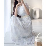 【mily bilet】夏を涼む相棒ワンピ♪水彩フラワーが上品。シアーフローラル… | Classical Elf  | 詳細画像5 