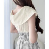 【mily bilet】ツイスト襟で小顔見え。カシュクールドッキングワンピース … | Classical Elf | 詳細画像5