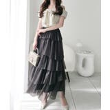 【mily bilet】一枚に大人可愛いを凝縮。リボンデザイントップス×チュール… | Classical Elf | 詳細画像7