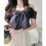 【mily bilet】一枚に大人可愛いを凝縮。リボンデザイントップス×チュール… | Classical Elf | 詳細画像14