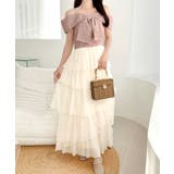 【mily bilet】一枚に大人可愛いを凝縮。リボンデザイントップス×チュール… | Classical Elf | 詳細画像22