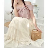 【mily bilet】一枚に大人可愛いを凝縮。リボンデザイントップス×チュール… | Classical Elf | 詳細画像24