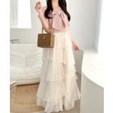 【mily bilet】一枚に大人可愛いを凝縮。リボンデザイントップス×チュール… | Classical Elf | 詳細画像25