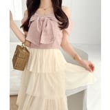 【mily bilet】一枚に大人可愛いを凝縮。リボンデザイントップス×チュール… | Classical Elf | 詳細画像26