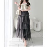 【mily bilet】一枚に大人可愛いを凝縮。リボンデザイントップス×チュール… | Classical Elf | 詳細画像2