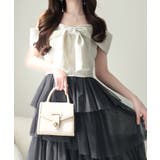 【mily bilet】一枚に大人可愛いを凝縮。リボンデザイントップス×チュール… | Classical Elf | 詳細画像4