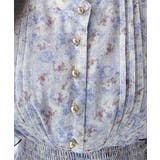 【mily bilet】水彩調の花柄が目を惹く、大人の袖フリルプリーツワンピース… | Classical Elf | 詳細画像35