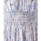 【mily bilet】水彩調の花柄が目を惹く、大人の袖フリルプリーツワンピース… | Classical Elf | 詳細画像36