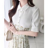 【mily bilet】“似合うね”がもらえる、愛されシルエット。無地シャツ×花… | Classical Elf  | 詳細画像7 