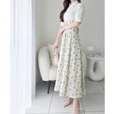 【mily bilet】“似合うね”がもらえる、愛されシルエット。無地シャツ×花… | Classical Elf  | 詳細画像8 