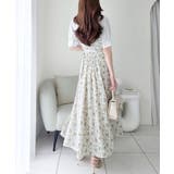 【mily bilet】“似合うね”がもらえる、愛されシルエット。無地シャツ×花… | Classical Elf  | 詳細画像10 