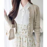 【mily bilet】“似合うね”がもらえる、愛されシルエット。無地シャツ×花… | Classical Elf  | 詳細画像11 