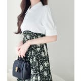 【mily bilet】“似合うね”がもらえる、愛されシルエット。無地シャツ×花… | Classical Elf  | 詳細画像17 