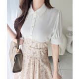 【mily bilet】“似合うね”がもらえる、愛されシルエット。無地シャツ×花… | Classical Elf  | 詳細画像22 