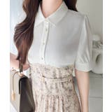 【mily bilet】“似合うね”がもらえる、愛されシルエット。無地シャツ×花… | Classical Elf  | 詳細画像24 