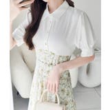 【mily bilet】“似合うね”がもらえる、愛されシルエット。無地シャツ×花… | Classical Elf  | 詳細画像3 