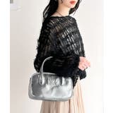 ヘビロテしたい主役級バッグ。エナメルライクエコレザーエンブレムミニボストンバッグ… | Classical Elf  | 詳細画像10 