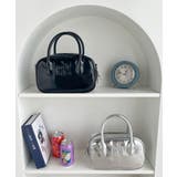 ヘビロテしたい主役級バッグ。エナメルライクエコレザーエンブレムミニボストンバッグ… | Classical Elf  | 詳細画像14 