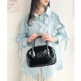 ヘビロテしたい主役級バッグ。エナメルライクエコレザーエンブレムミニボストンバッグ… | Classical Elf  | 詳細画像3 