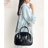 ヘビロテしたい主役級バッグ。エナメルライクエコレザーエンブレムミニボストンバッグ… | Classical Elf  | 詳細画像4 