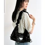 見た目以上の収納力。クラッキングエナメル2WAYドロストハンドルリボンデザインハ… | Classical Elf | 詳細画像10