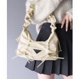 アイボリー | 見た目以上の収納力。クラッキングエナメル2WAYドロストハンドルリボンデザインハ… | Classical Elf