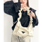 見た目以上の収納力。クラッキングエナメル2WAYドロストハンドルリボンデザインハ… | Classical Elf | 詳細画像3