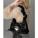 見た目以上の収納力。クラッキングエナメル2WAYドロストハンドルリボンデザインハ… | Classical Elf | 詳細画像7