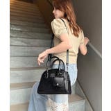 いつでも、どんなスタイルにもちょうどいい♪ロゴプレート使いラウンドミニボストンバ… | Classical Elf | 詳細画像10