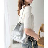 高見え×機能性。わがまま叶える、最強おでかけバッグ♪ロゴプレート使いチェーン巾着… | Classical Elf | 詳細画像19