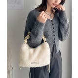 ふんわり華やぎのアイテム。ロゴプレート使いボリュームファーバッグ | Classical Elf  | 詳細画像10 