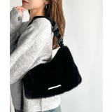 ふんわり華やぎのアイテム。ロゴプレート使いボリュームファーバッグ | Classical Elf  | 詳細画像16 