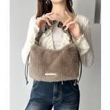 ふんわり華やぎのアイテム。ロゴプレート使いボリュームファーバッグ | Classical Elf  | 詳細画像20 