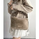 ふんわり華やぎのアイテム。ロゴプレート使いボリュームファーバッグ | Classical Elf  | 詳細画像21 