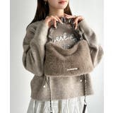 ふんわり華やぎのアイテム。ロゴプレート使いボリュームファーバッグ | Classical Elf  | 詳細画像25 