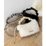 ふんわり華やぎのアイテム。ロゴプレート使いボリュームファーバッグ | Classical Elf  | 詳細画像29 