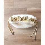 ふんわり華やぎのアイテム。ロゴプレート使いボリュームファーバッグ | Classical Elf  | 詳細画像32 