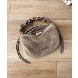 ふんわり華やぎのアイテム。ロゴプレート使いボリュームファーバッグ | Classical Elf  | 詳細画像42 