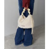 ふんわり華やぎのアイテム。ロゴプレート使いボリュームファーバッグ | Classical Elf  | 詳細画像5 