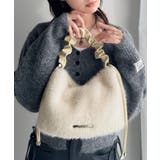 ふんわり華やぎのアイテム。ロゴプレート使いボリュームファーバッグ | Classical Elf  | 詳細画像6 