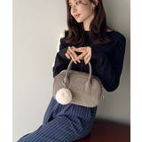 甘い見た目で実力派♪エンボスロゴスウェードライクミニボストンバッグ | Classical Elf | 詳細画像8