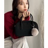 甘い見た目で実力派♪エンボスロゴスウェードライクミニボストンバッグ | Classical Elf | 詳細画像12