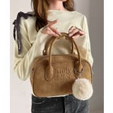 甘い見た目で実力派♪エンボスロゴスウェードライクミニボストンバッグ | Classical Elf | 詳細画像31