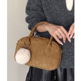 甘い見た目で実力派♪エンボスロゴスウェードライクミニボストンバッグ | Classical Elf | 詳細画像40